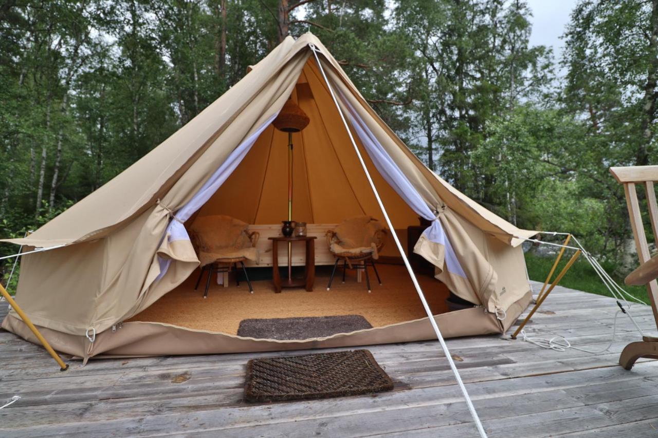 Fossumsanden Camping Og Hytter Fyresdal Екстер'єр фото