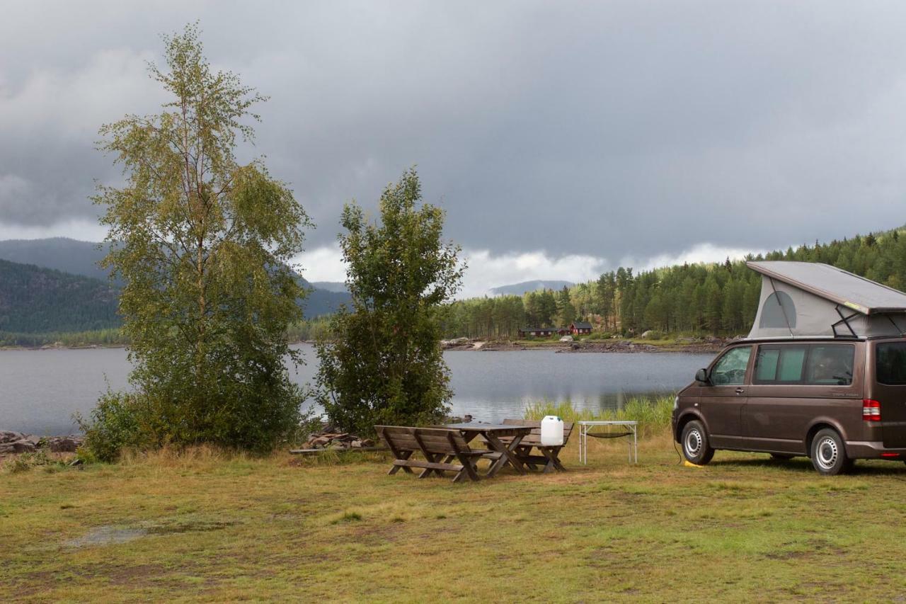 Fossumsanden Camping Og Hytter Fyresdal Екстер'єр фото
